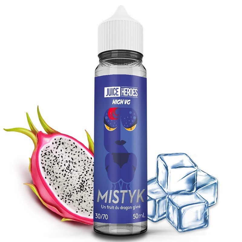 Mistyk - Juice Heroes 50ml - E-liquide haut de gamme pour Vaping