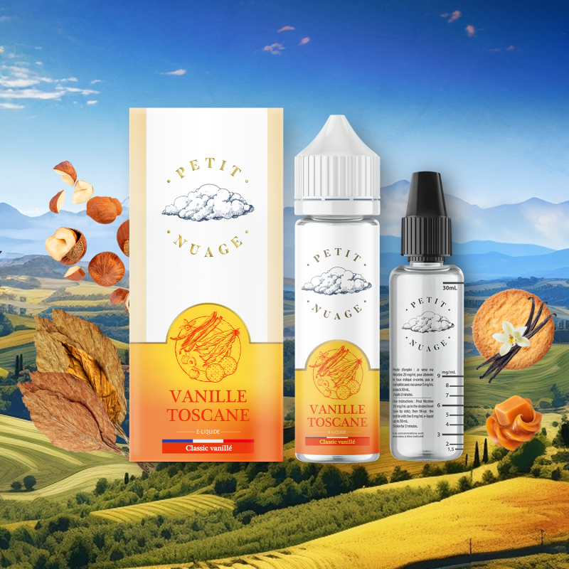 Vanille Toscane - Petit Nuage 60ml | E-liquide haut de gamme