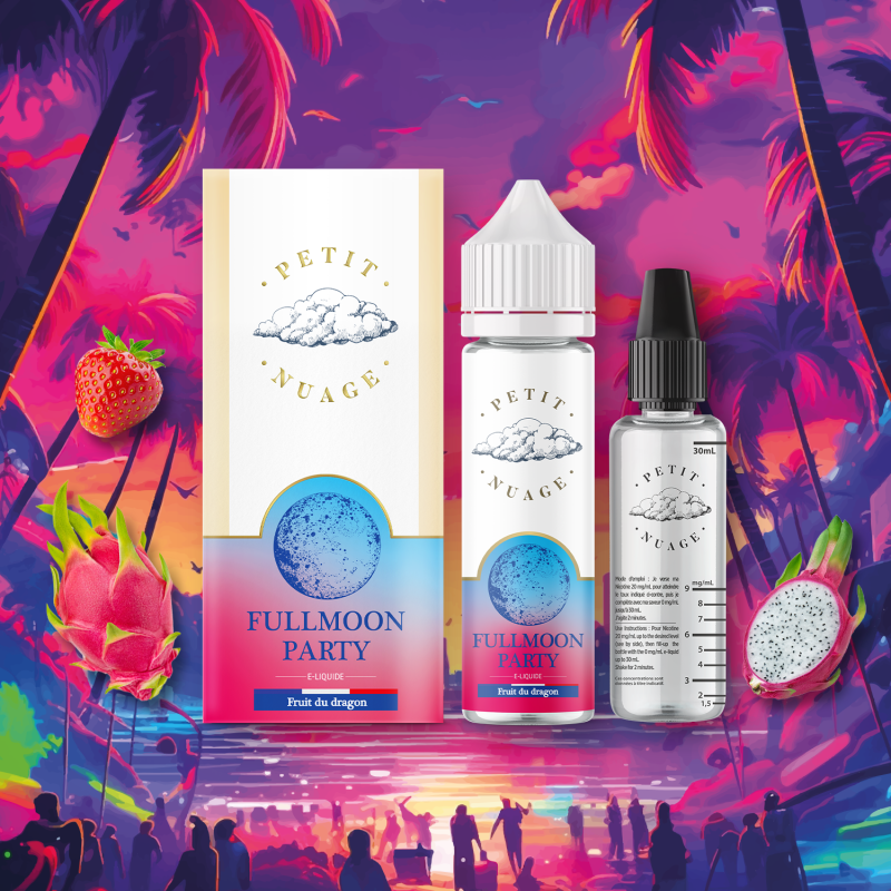 E-liquide Full Moon Party - Petit Nuage 60ml sans nicotine
