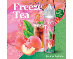 Black Ice Tea Pêche - Freeze Tea 50ml | E-liquide haut de gamme