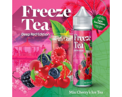 Mix Cherry's Ice Tea 50ml - FREEZE TEA - Deep Red Collection