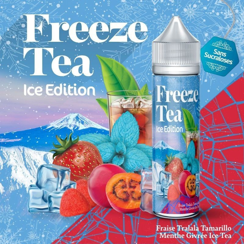 Fraise Tralala Tamarillo Ice Tea - Freeze Tea Ice 50ml