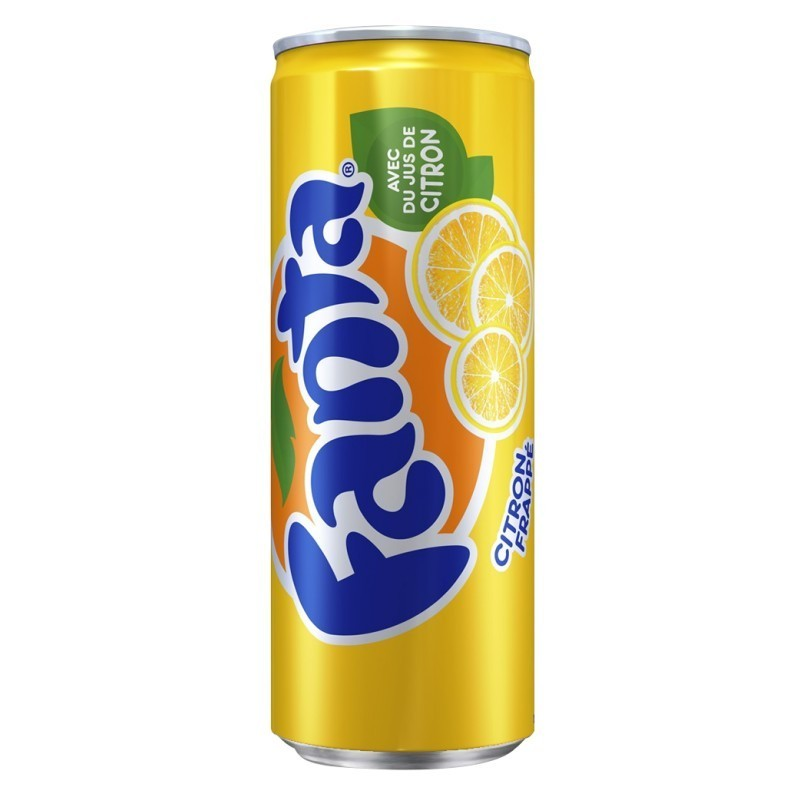 Boite Fanta Citron Frappé 33cl - Vapotage Rafraîchissant