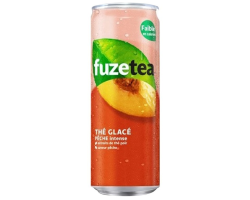 Boîte Fuze Tea Pêche 33cl - Rafraîchissement authentique