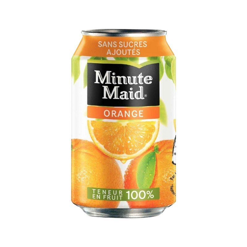 Boîte Minute Maid Orange 33cl - Rafraîchissante et de qualité