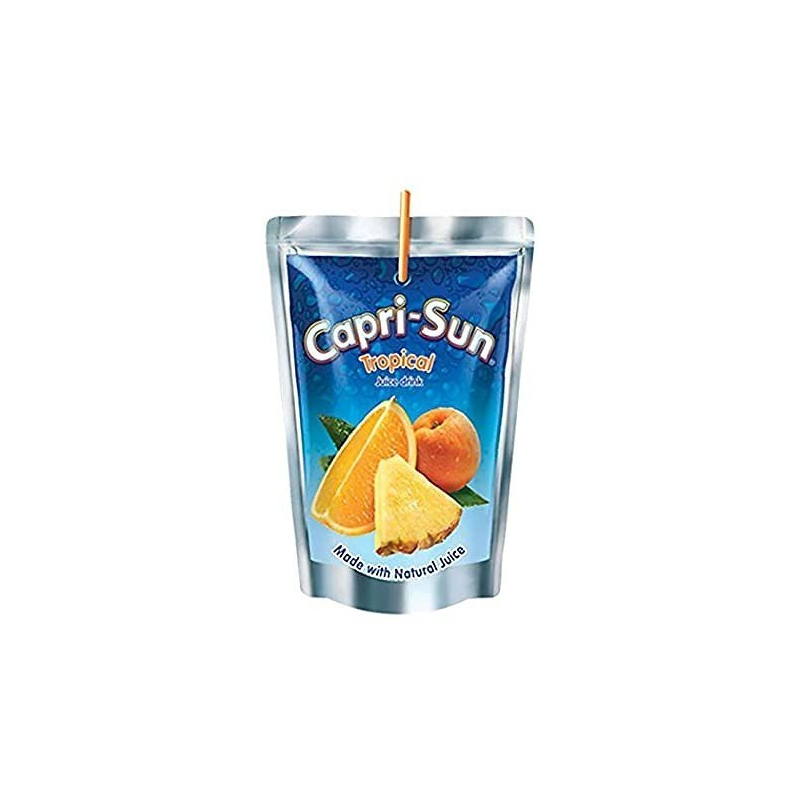 Poche Capri-sun Tropical 20cl - Vaping Sucré et Exotique