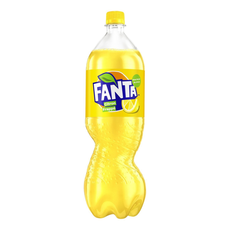 Bouteille Fanta Citron frappé 50 cl - Saveur rafraîchissante