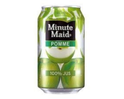 Boite Minute Maid Pomme 33 cl - Goût rafraîchissant pour le vaping