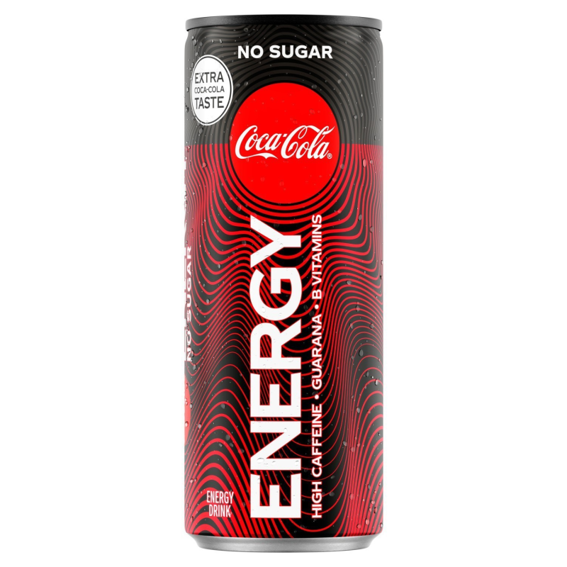 Boite Coca Energy 33cl - Refreshing Energy Drink