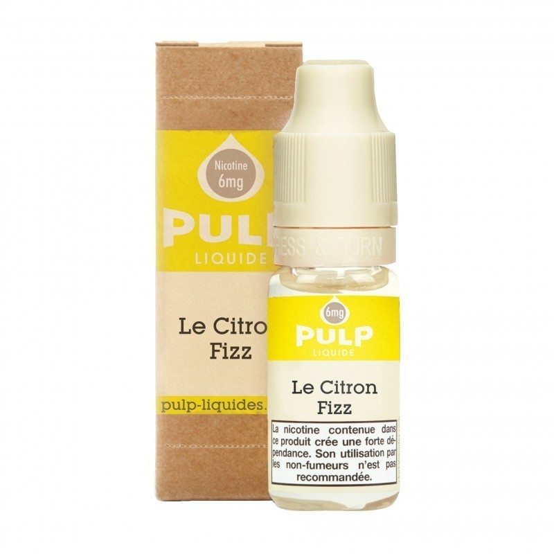 Le Citron Fizz - Pulp 10ml | E-Liquide Premium Saveur Citron Bonbon