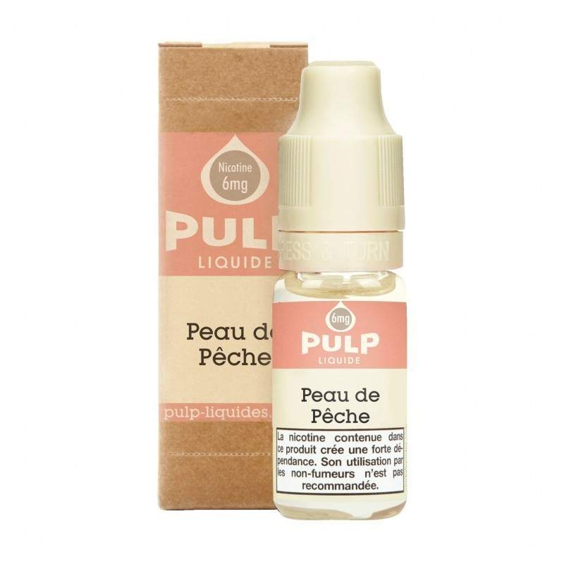 Peau de pêche - Pulp 10ml | E-liquide Haut de Gamme
