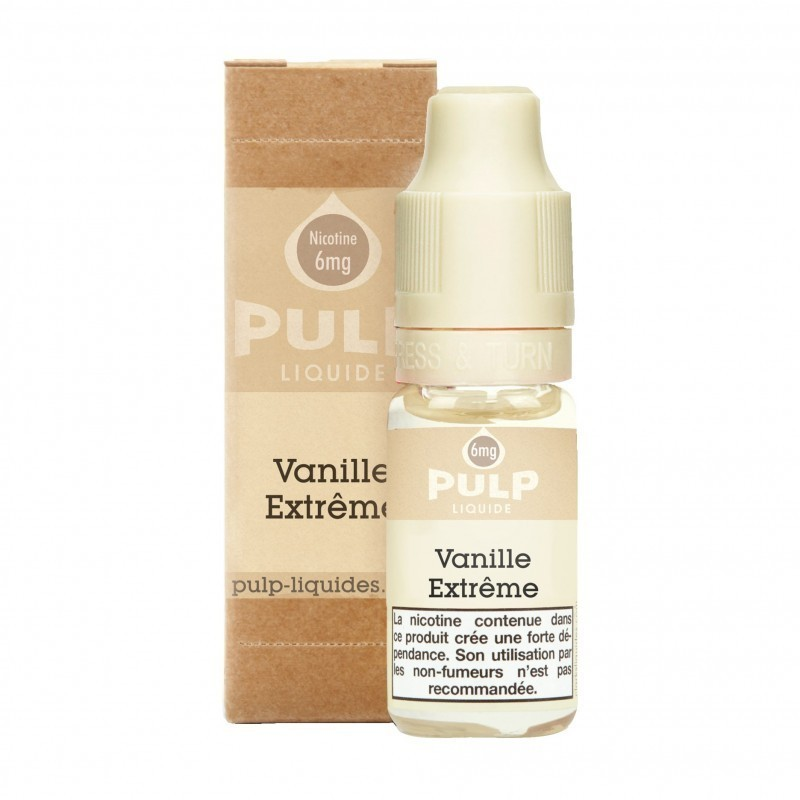E-liquide Vanille Extrême - Pulp 10ml | Vaping Premium