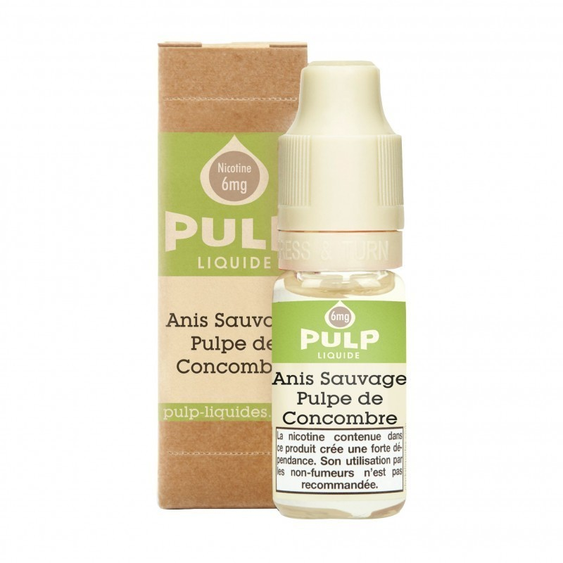 E-liquide Anis sauvage pulpe de concombre - Pulp 10ml