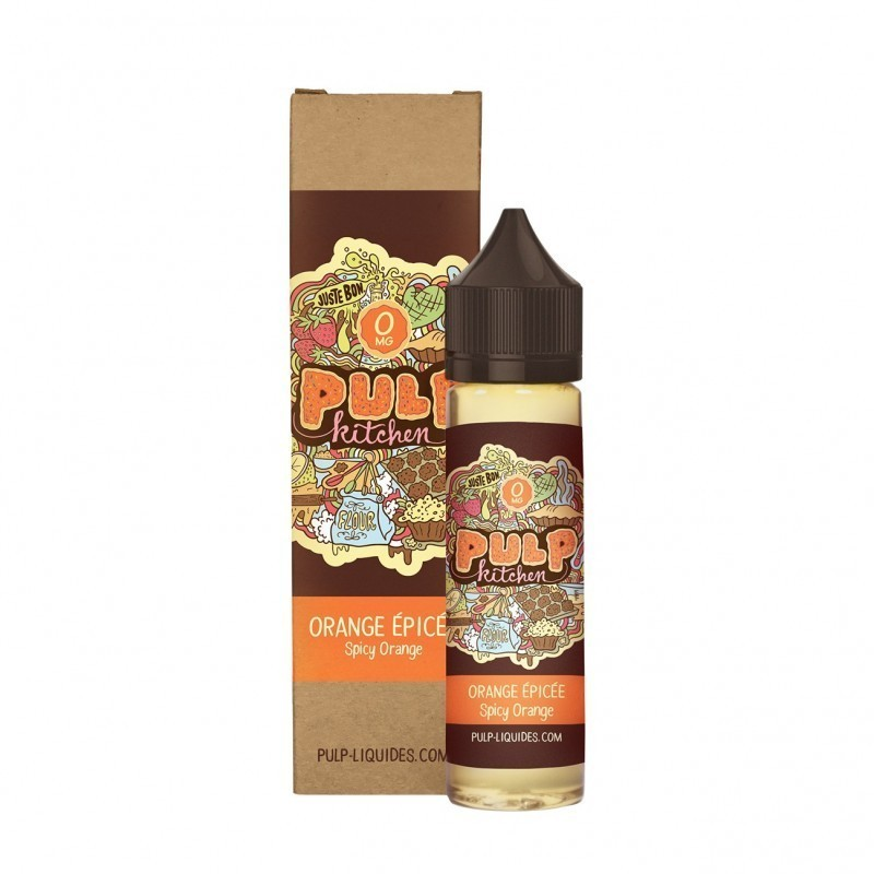 Orange épicée - Pulp Kitchen 50ml | E-liquide haut de gamme