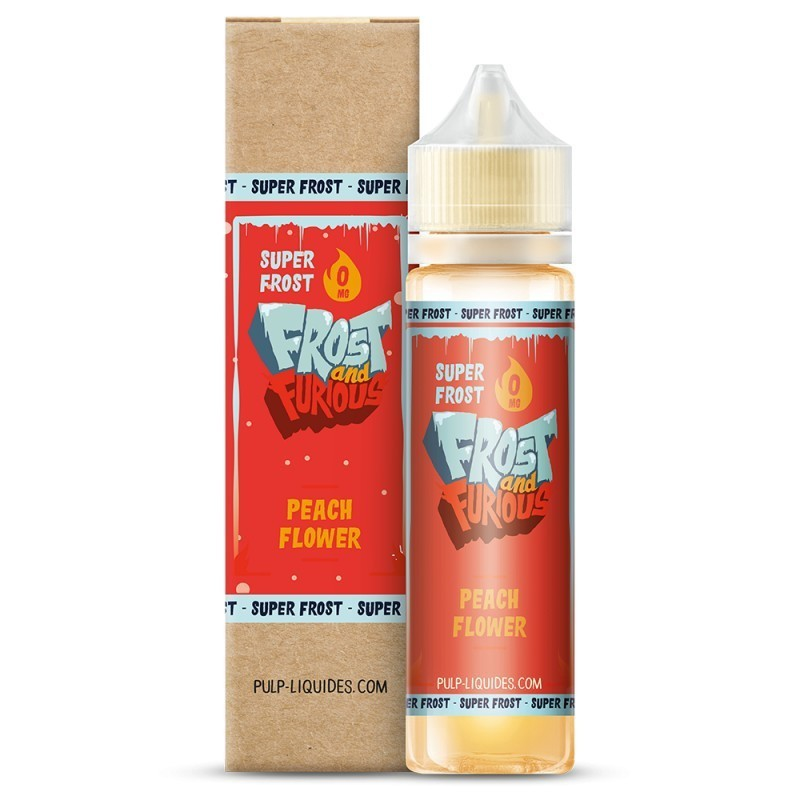 Peach Flower - Frost & Furious by Pulp 50ml | E-liquide haut de gamme