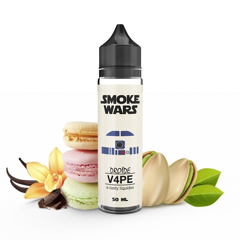 Droïde - Smoke Wars E.Tasty 50ml : E-Liquide Haut de Gamme