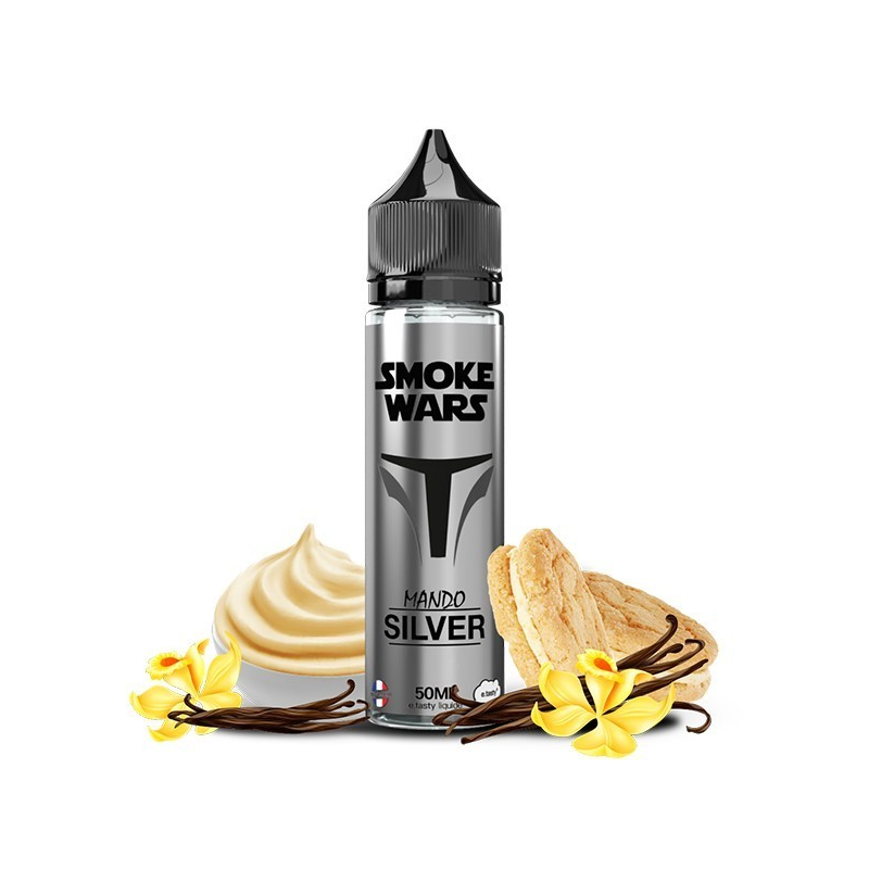Mando Silver - Smoke Wars E.Tasty - E-liquide Premium 50ml