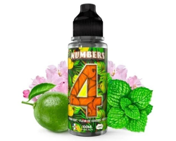 Numbers 4 - E.Tasty 100ml : E-liquide haut de gamme pour vapoteurs