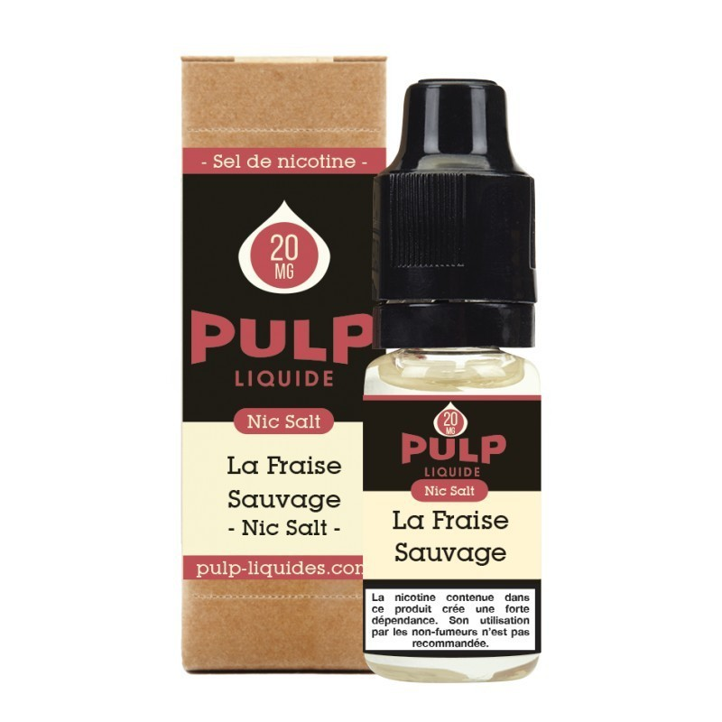 La Fraise Sauvage Nic Salt - Pulp 10ml | E-liquide Fruité