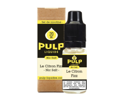 Découvrez le Citron Fizz Nic Salt - Pulp 10ml pour un vapotage haut de gamme