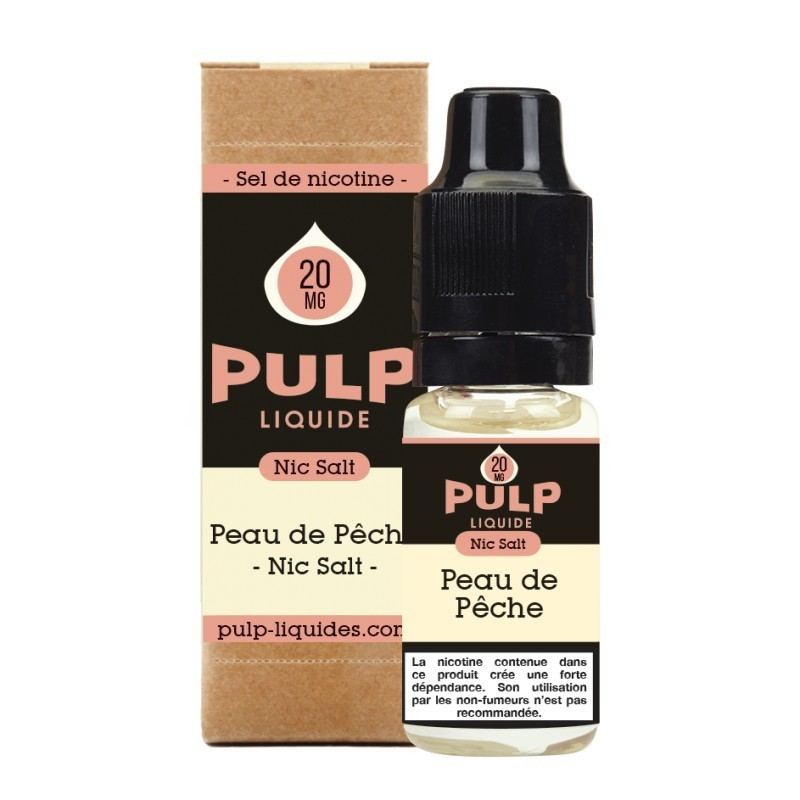 Peau de pêche Nic Salt - Pulp 10ml | E-liquide de qualité
