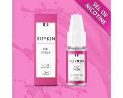 Red Fresh - Sel de Nicotine - Roykin - E-liquide haut de gamme