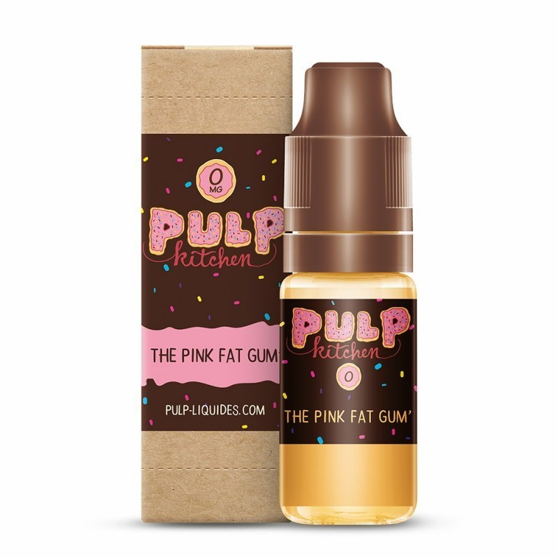 The Pink Fat Gum - Pulp Kitchen 10ml | E-liquide au goût Malabar