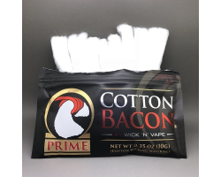 Cotton Bacon Prime - WicknVape | Coton haut de gamme pour vape