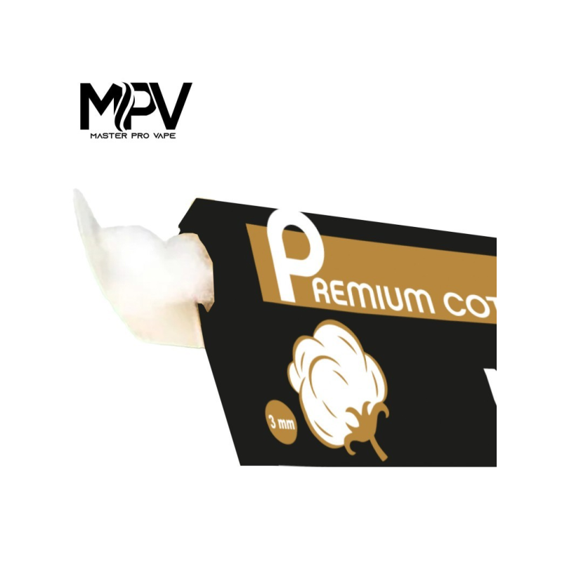 Cotton Premium déroulant - MPV pour une vape de qualité