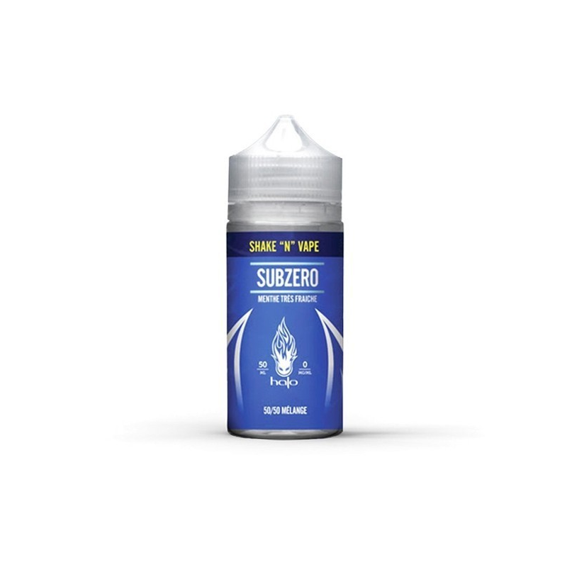 Subzero – Halo 50ml : E-liquide haut de gamme sans nicotine