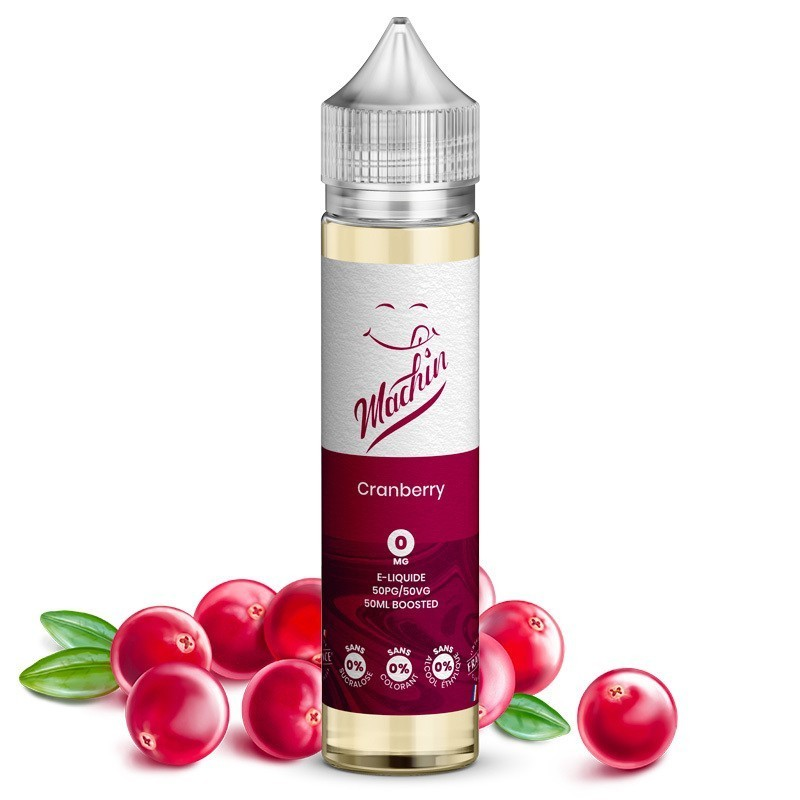 Cranberry - Machin 50ml | E-liquide Haut de Gamme pour Vaping