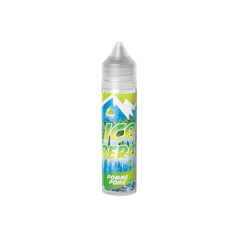 E-liquide Pomme Poire Iceberg 50ml - Vaping Fruité et Frais