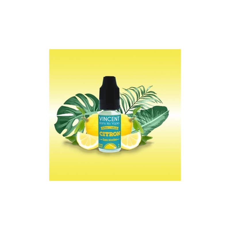 Citron - Vincent dans les vapes 10ml | E-liquide Premium