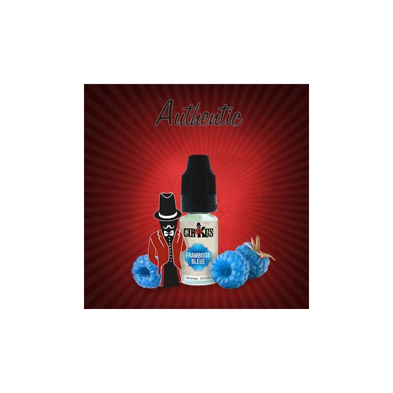 E-liquide Framboise bleu - Cirkus (VDLV) 10ml - Vaping Expert
