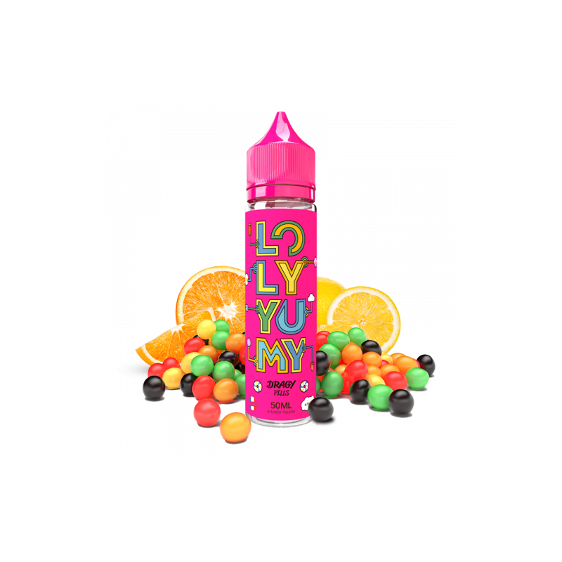 Dragy Pills - Loly Yumy 50ml | E-liquide haut de gamme sans nicotine