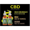 Huile Brown CBD 30% - CBG pour un bien-être optimal