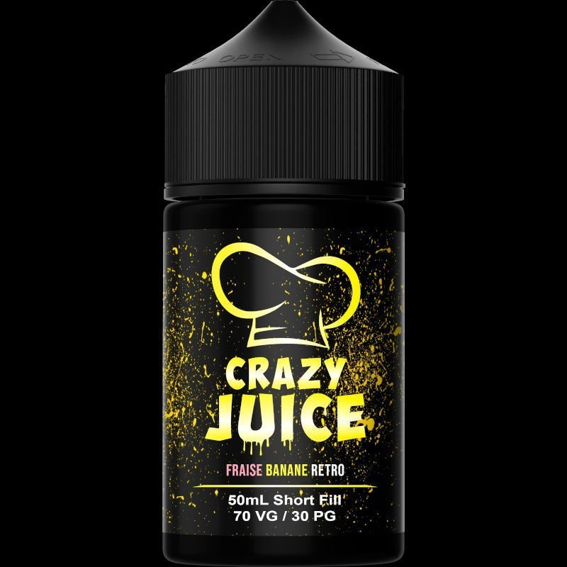 Fraise Banane Rétro - Mukk Mukk 50ml | E-liquide Fruité