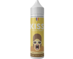 Cake banane - Kiss 50ml : E-liquide gourmand pour vapotage