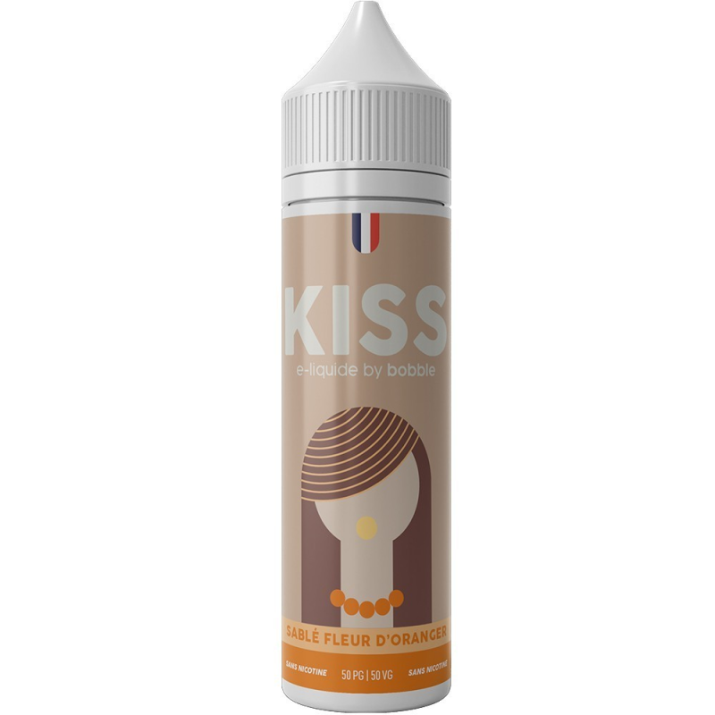 Sablé Fleur d'Oranger - Kiss 50ml | E-liquide Haut de Gamme
