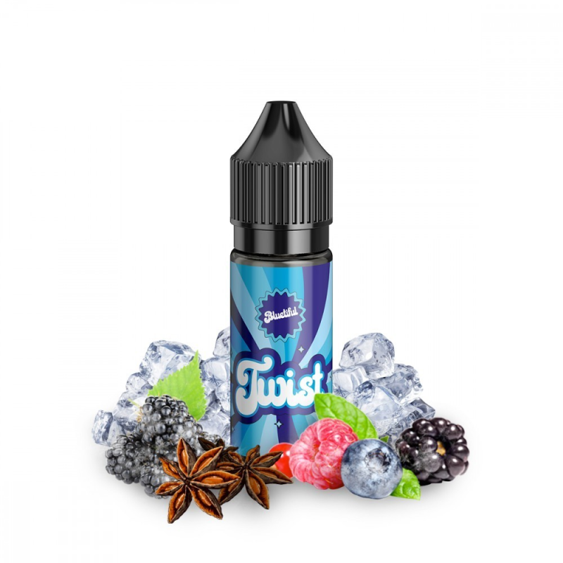 Bluetiful - Twist 10ml : e-liquide haut de gamme pour le vaping