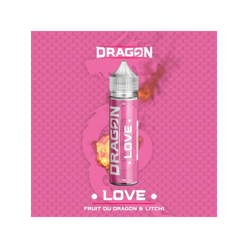 Love - Dragon 50ml : E-liquide premium pour vapotage