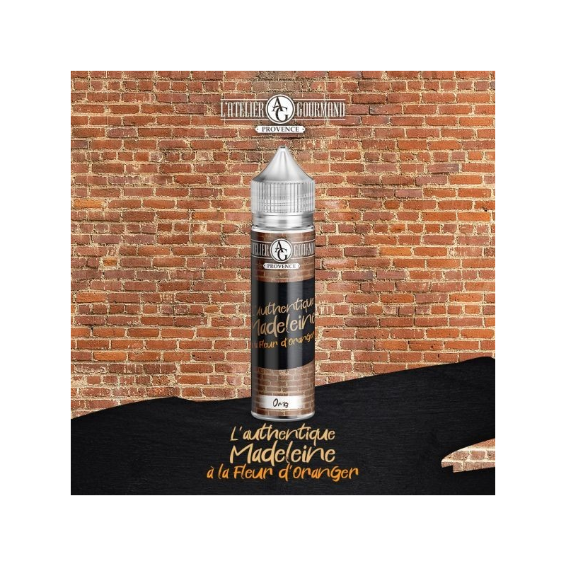 L'Authentique Madeleine à la fleur d'oranger - L'Atelier gourmand 50ml | E-liquide