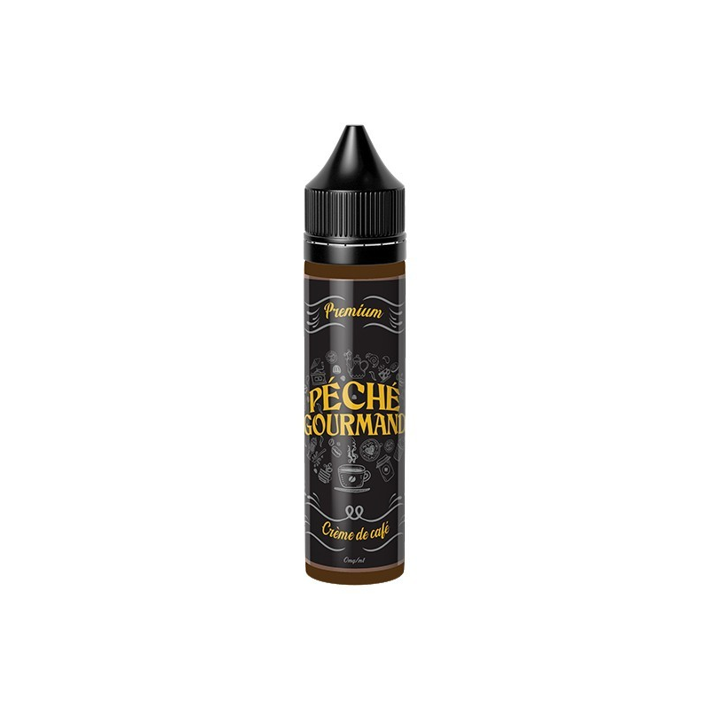 Crème café - Péché Gourmand 50ml | E-liquide haut de gamme