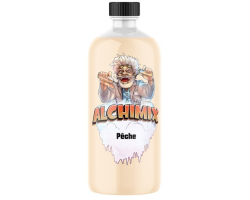 E-liquide Pêche Alchimix 30 ml à 500 ml - Saveur authentique et personnalisation facile