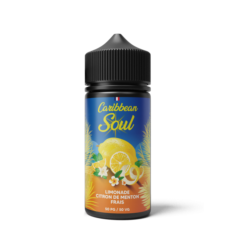 Limonade Citron de Menton Frais - Caribbean Soul - E-liquide 100ml