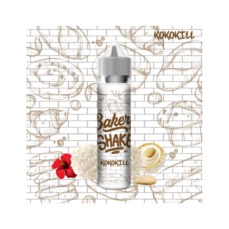 Kokokill - Bakery Shake 50ml | E-liquide Gourmand sans Nicotine