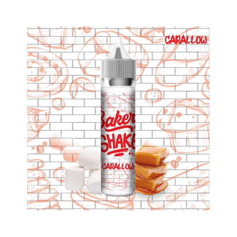 Carallow - Bakery Shake 50ml : E-liquide premium sans nicotine