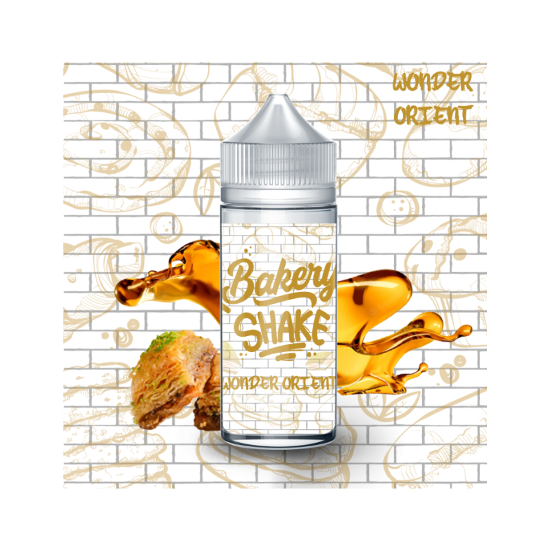 WONDER ORIENT - Bakery Shake 100 ml | E-liquide gourmand sans nicotine