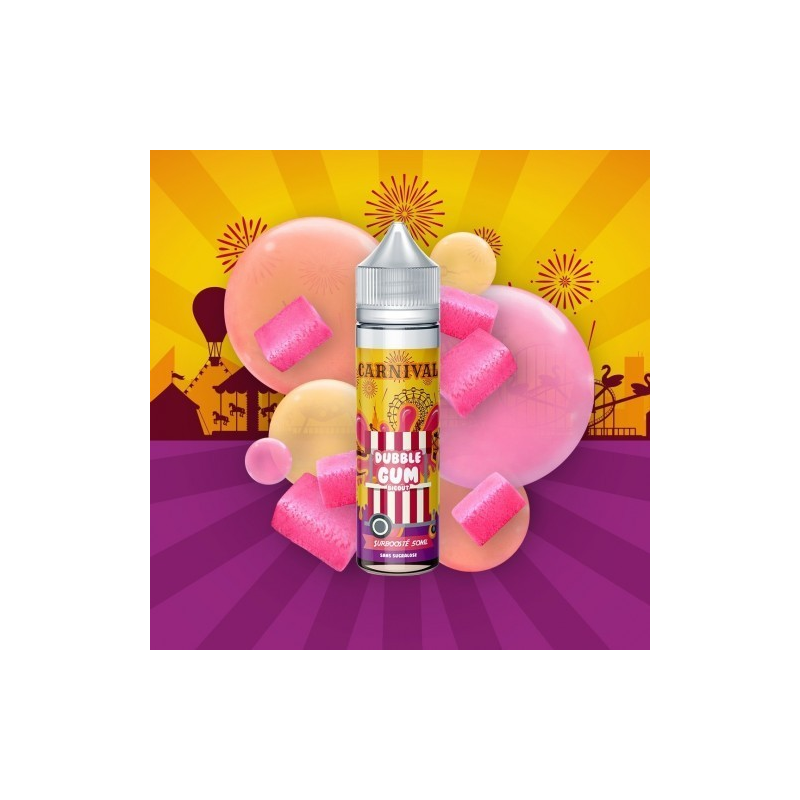 Dubble Gum - Carnival 50ml - E-liquide haut de gamme