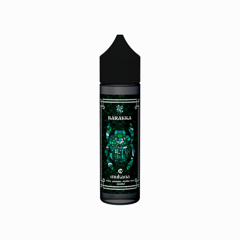 Mukana - Barakka 50ml : E-liquide haut de gamme sans nicotine